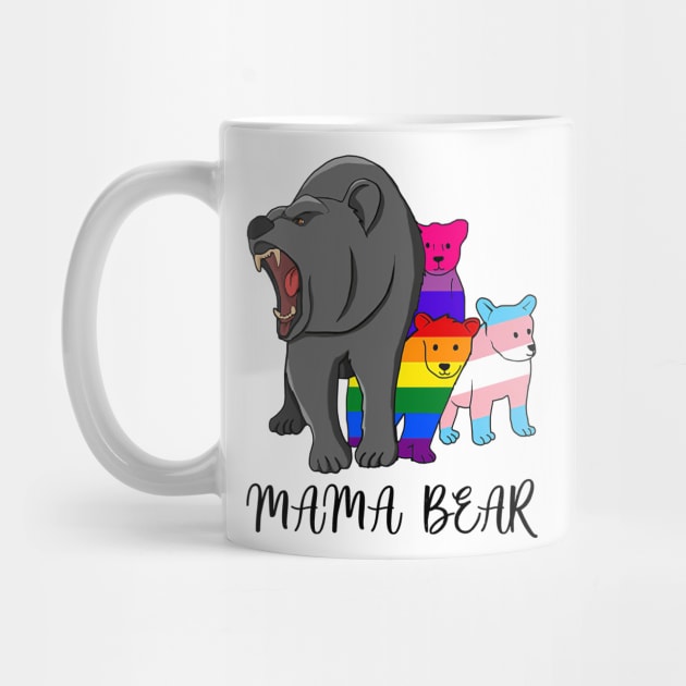 Proud Mom No Matter What LGBTQ LGBT Mom Pride Mama Bear by cobiepacior